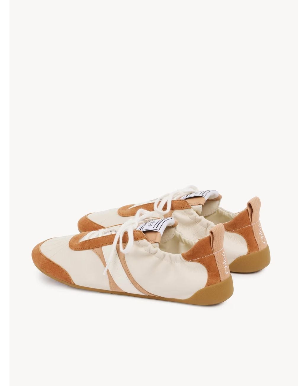 Chloé Pink Chloé Kick Low-Top Sneakers