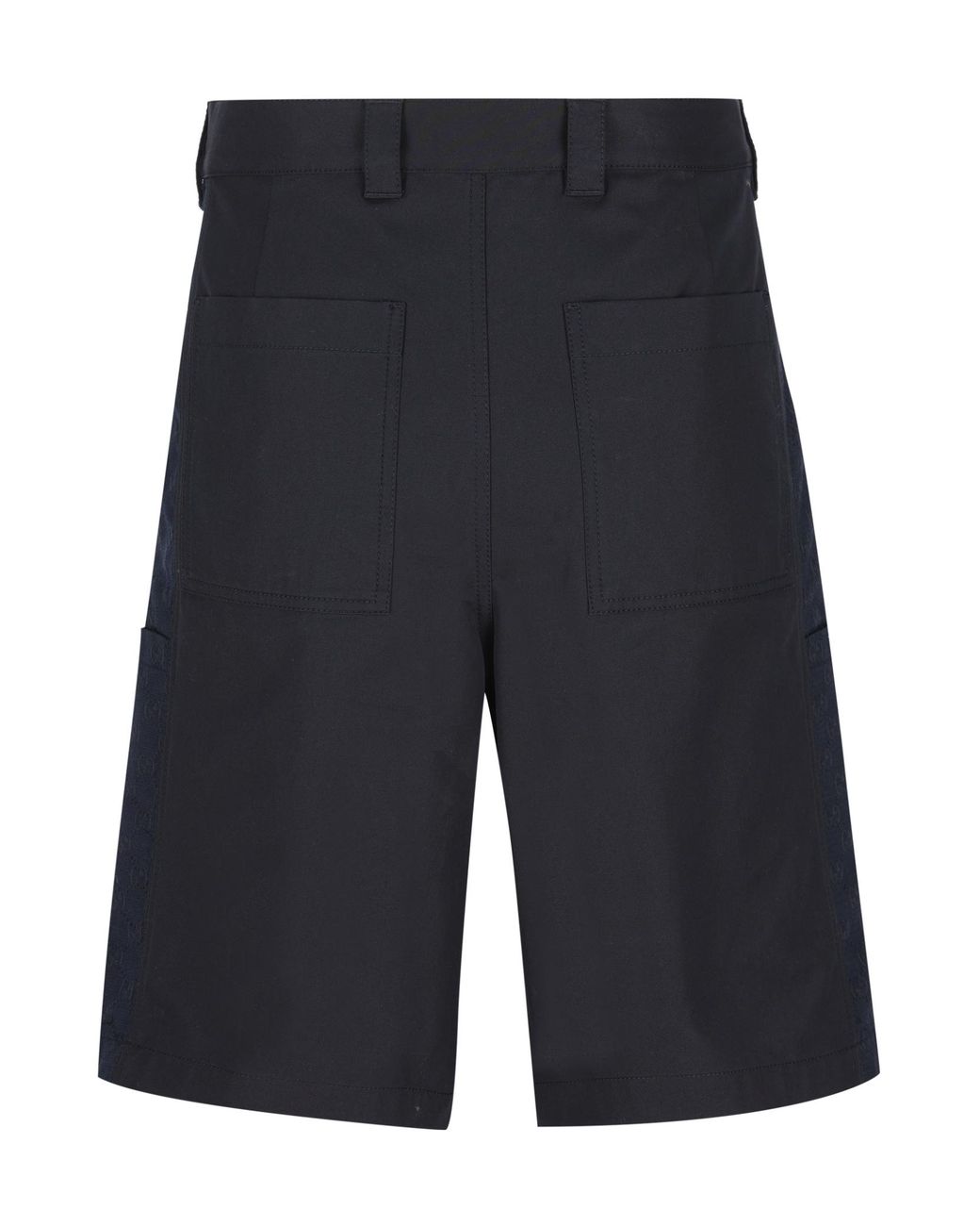 Gucci Blue Cotton Shorts for men