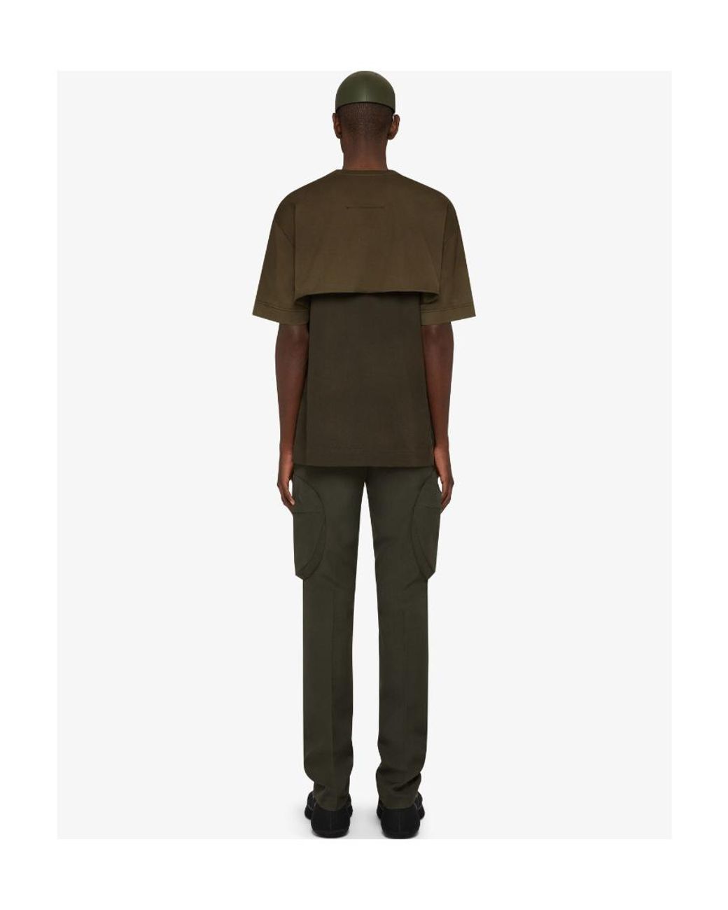 Givenchy Green Slim Fit Cargo Pants for men