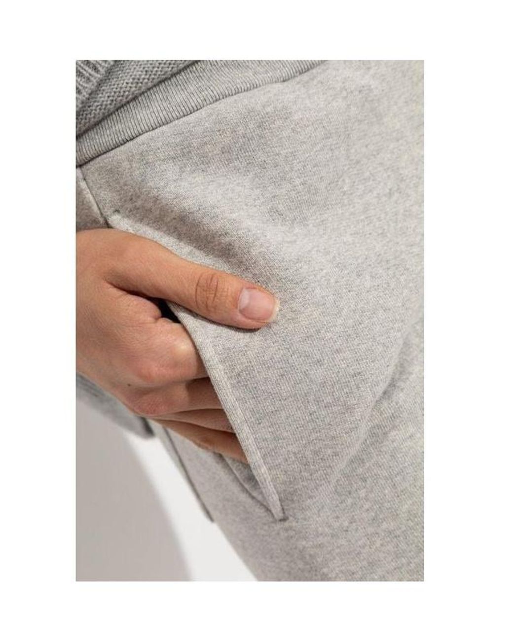 Jil Sander Gray Tapered Leg Sweatpants
