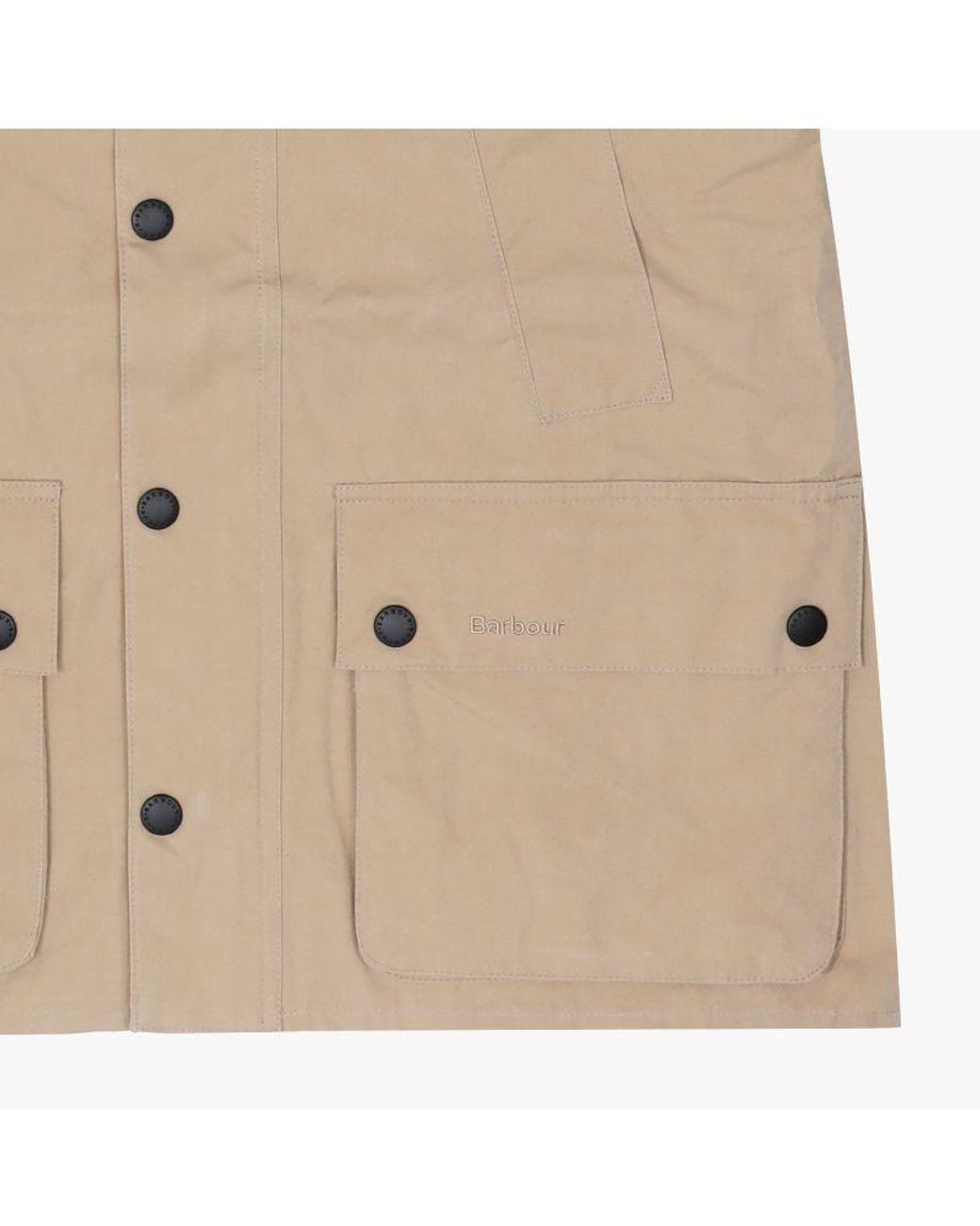 Barbour Green Corduroy Collar Jacket for men