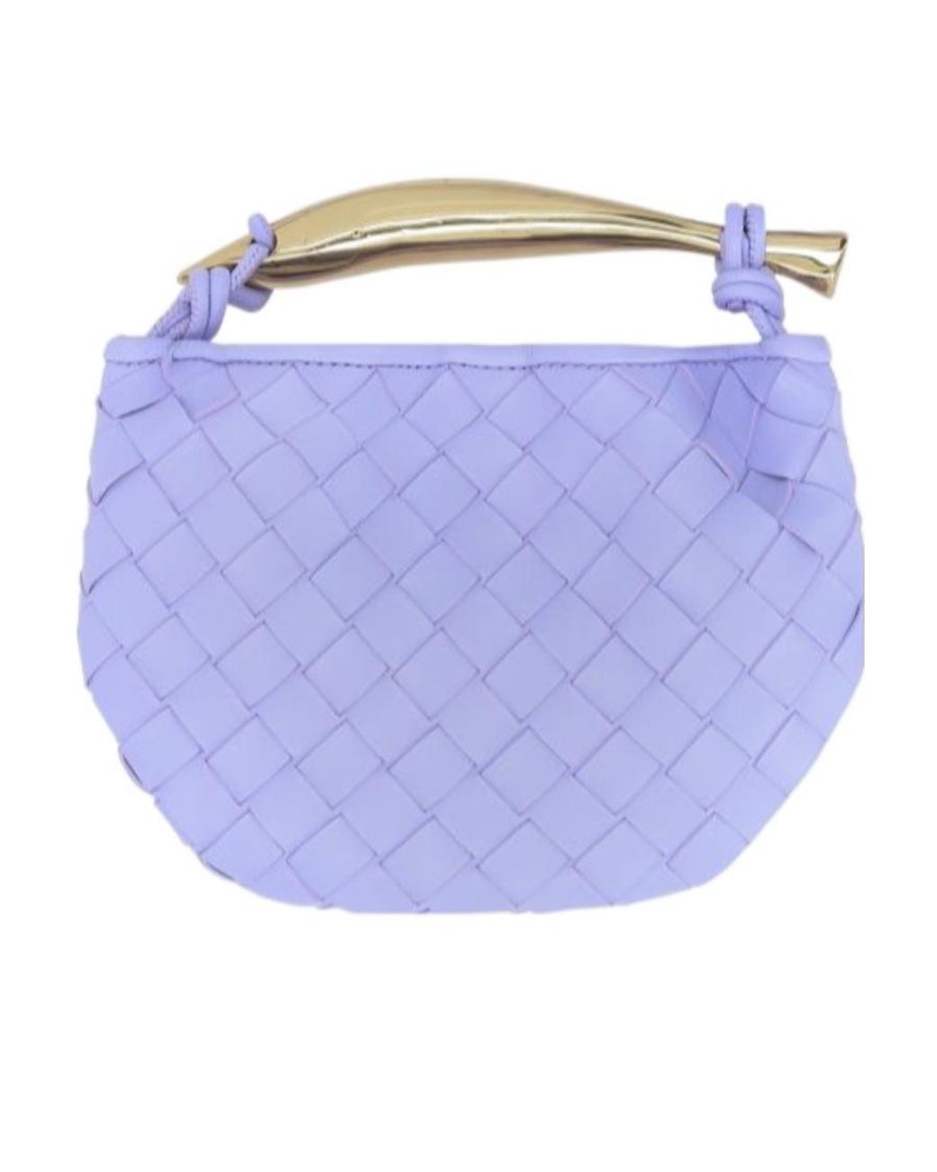 Bottega Veneta Blue Intrecciato Mini Sardine Bag