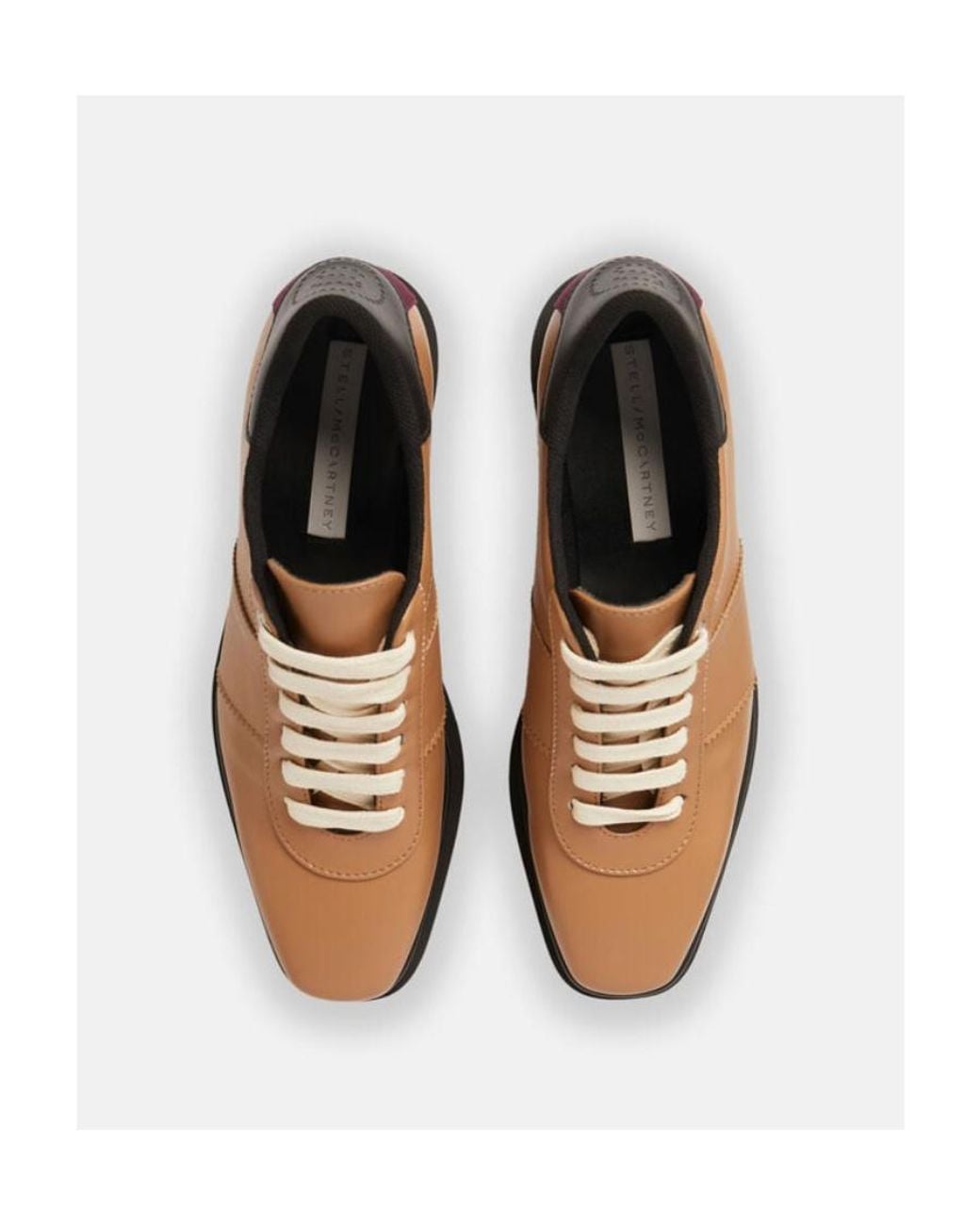 Stella McCartney Brown 80Mm Sneak-Elyse Platform Sneakers