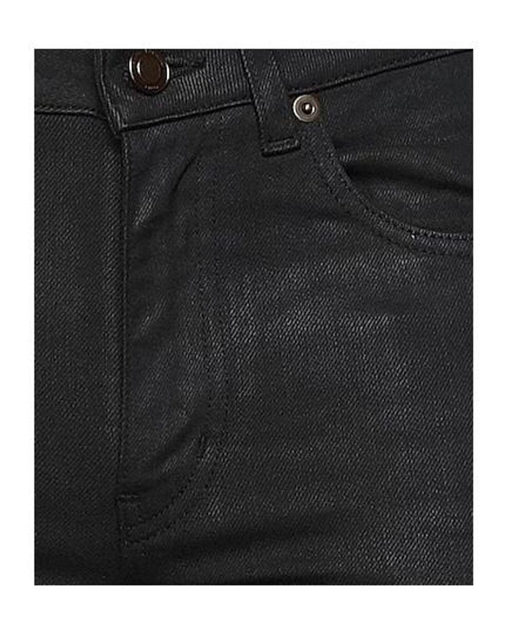 Saint Laurent Black Denim Trousers