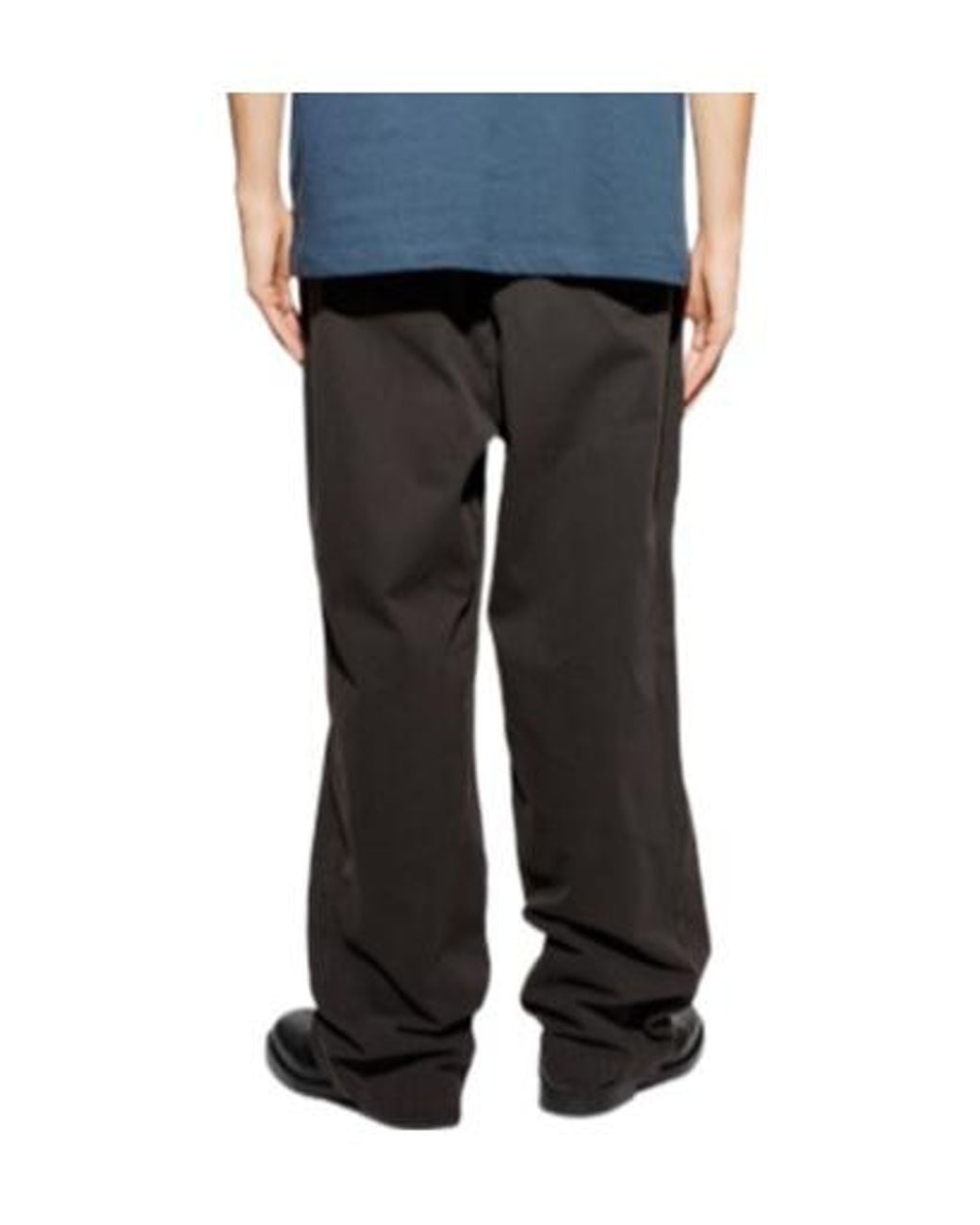 AllSaints Gray Juku Wide-Leg Pants for men