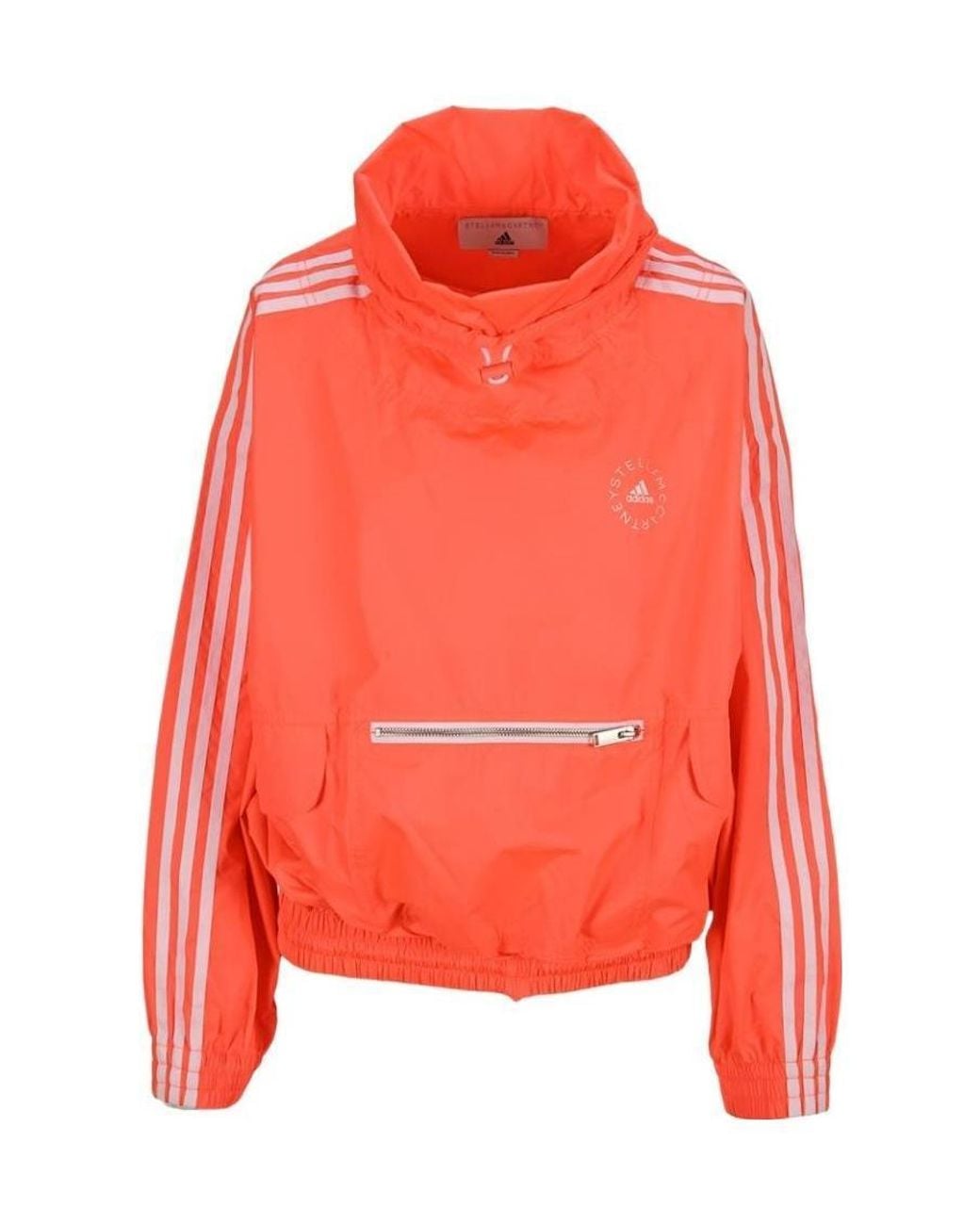 Stella McCartney Orange Oversized Lightweight Jacket