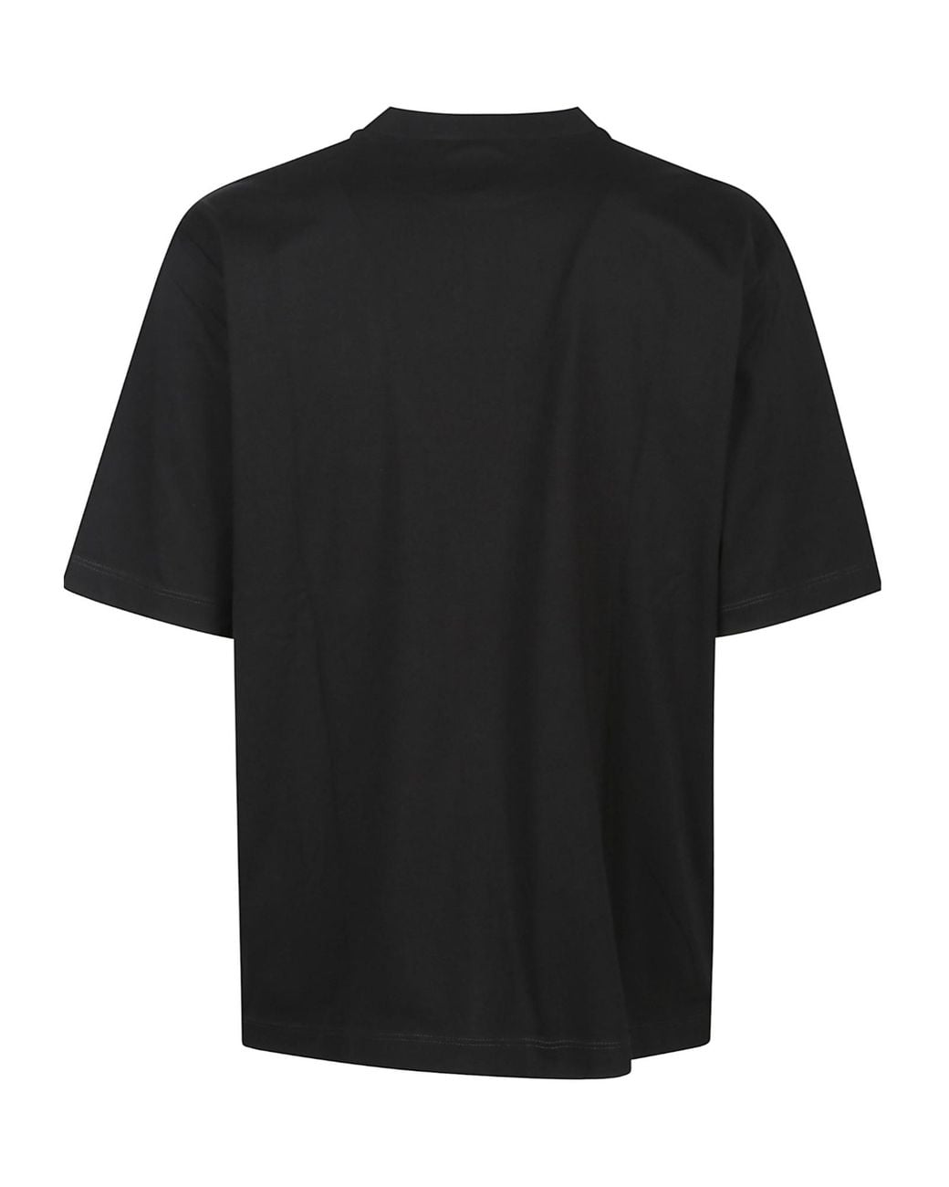 DSquared² Black Logo-Embroidered Crewneck T-Shirt for men