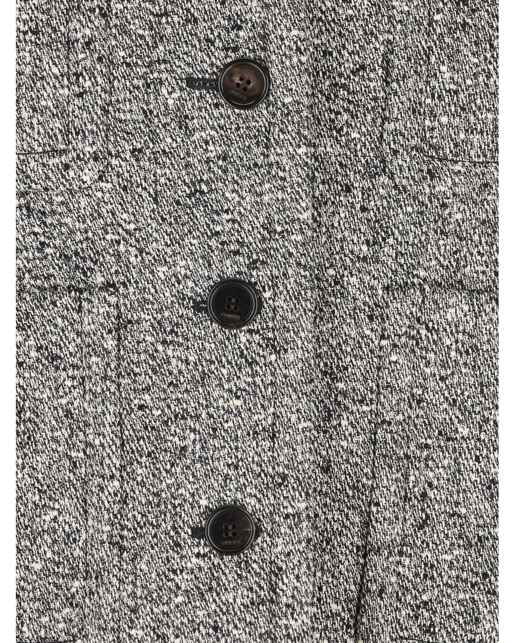 Gucci Gray Double Mouliné Jacket