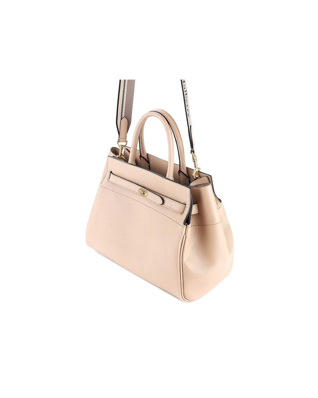 Mulberry Natural Logo Shoulder Bag