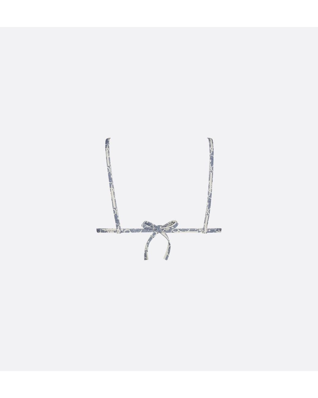Dior Gray Iviera Bikini Top