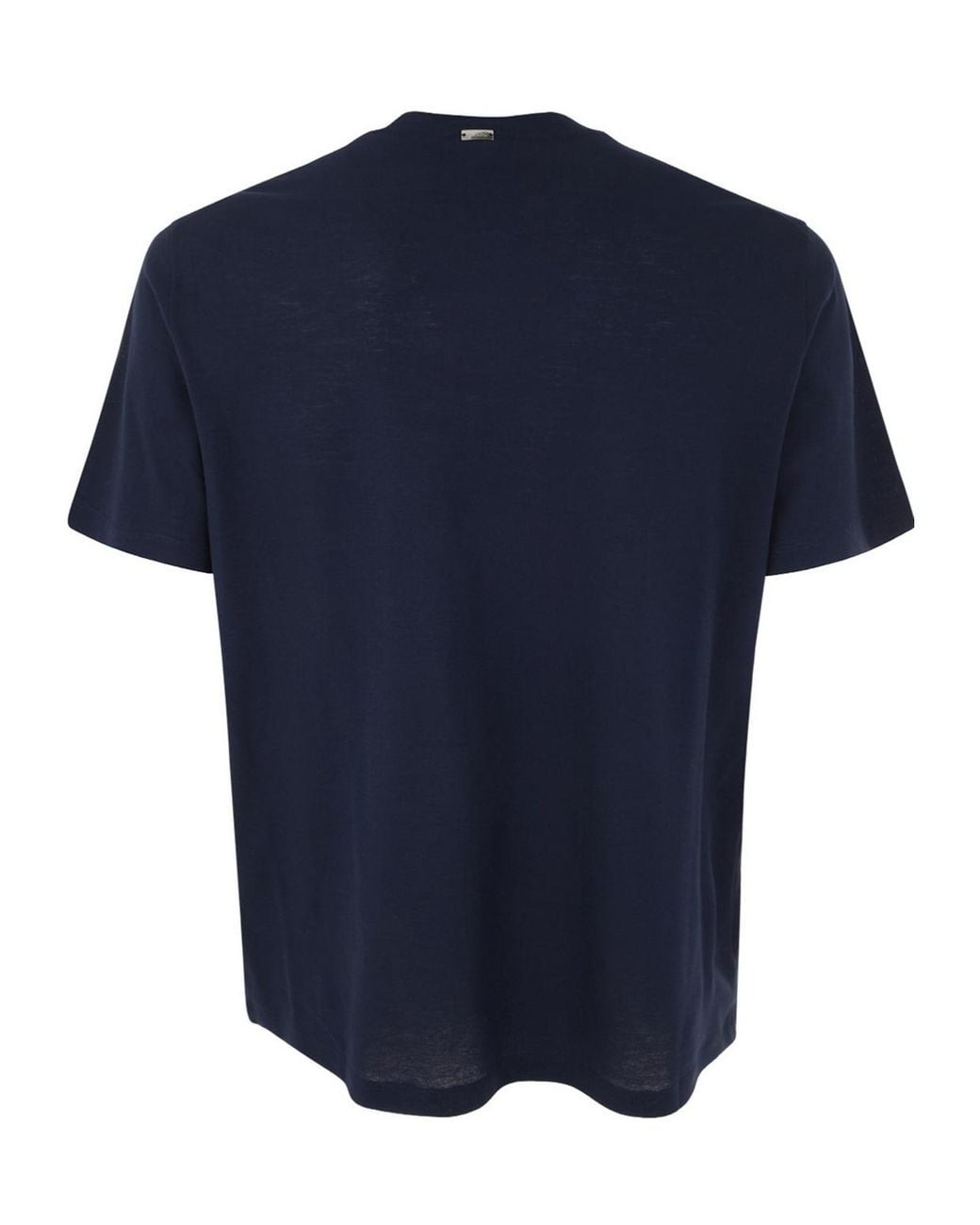 Herno Blue Short Sleeve T-Shirt for men