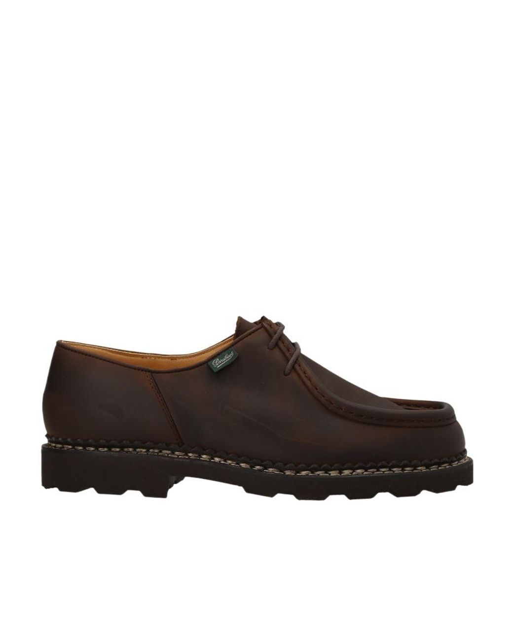 Paraboot Brown Logo Casual Shoes for men