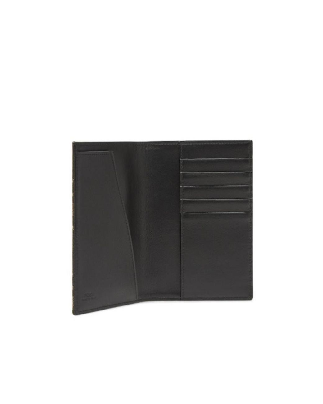 Fendi Green Ff Fabric Passport Cover for men