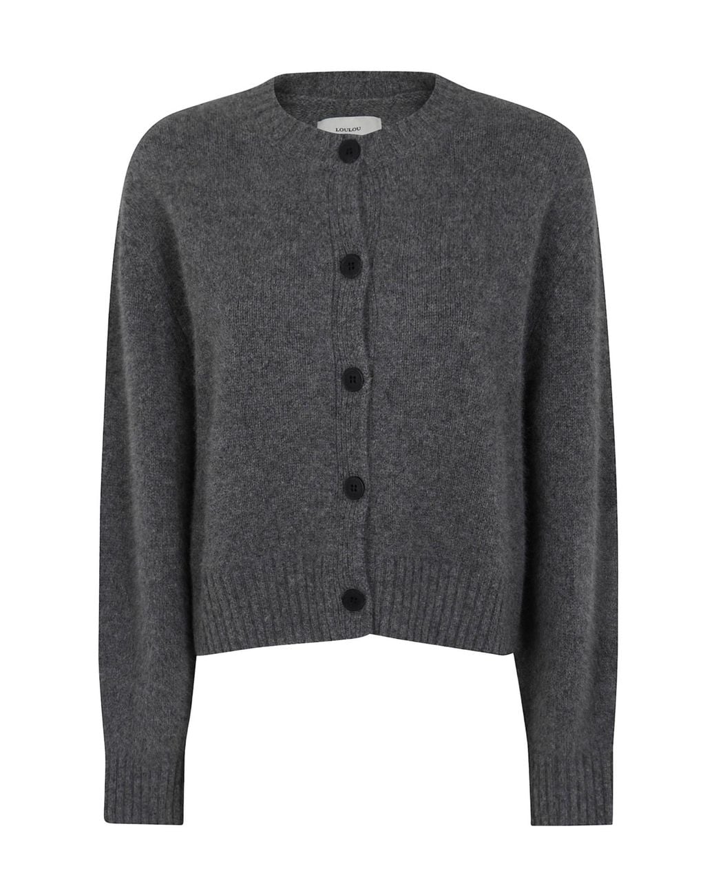 Loulou de Saison Gray Front Button Cardigan