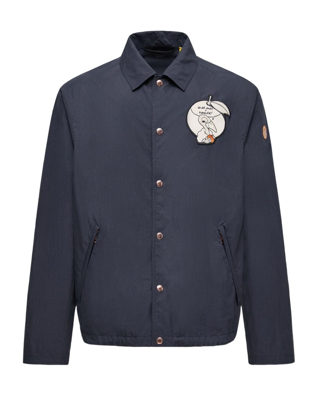 Moncler Blue X Gilga Farm By Donald Glover Satsuma Shirt Jacket for men