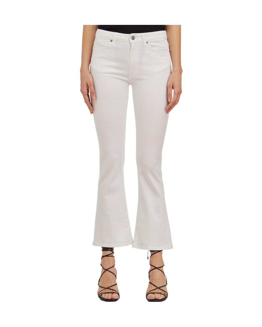 Dondup Gray Mandy Flared Jeans