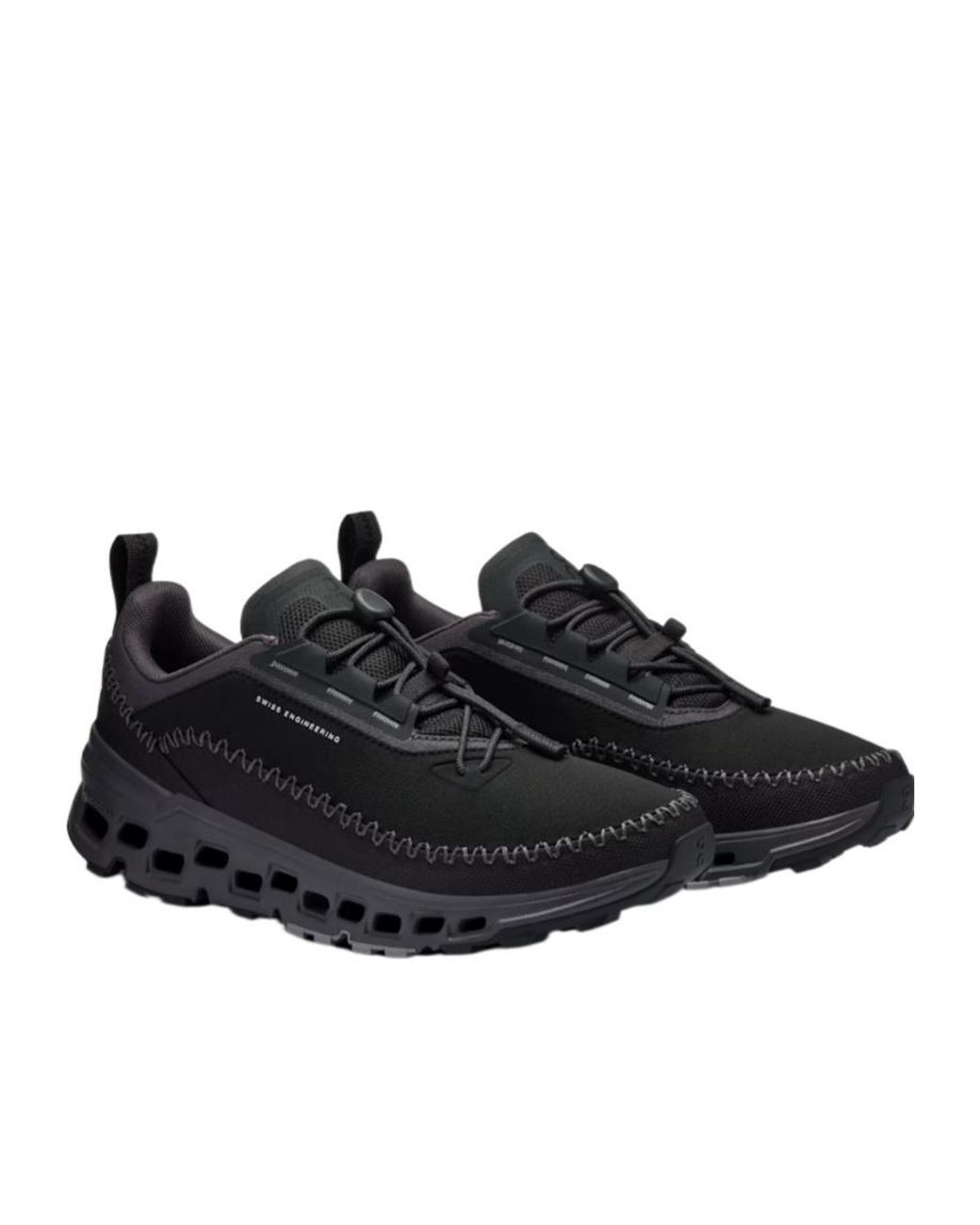 On Shoes Black Cloudaway 2 Lace-Up Sneakers