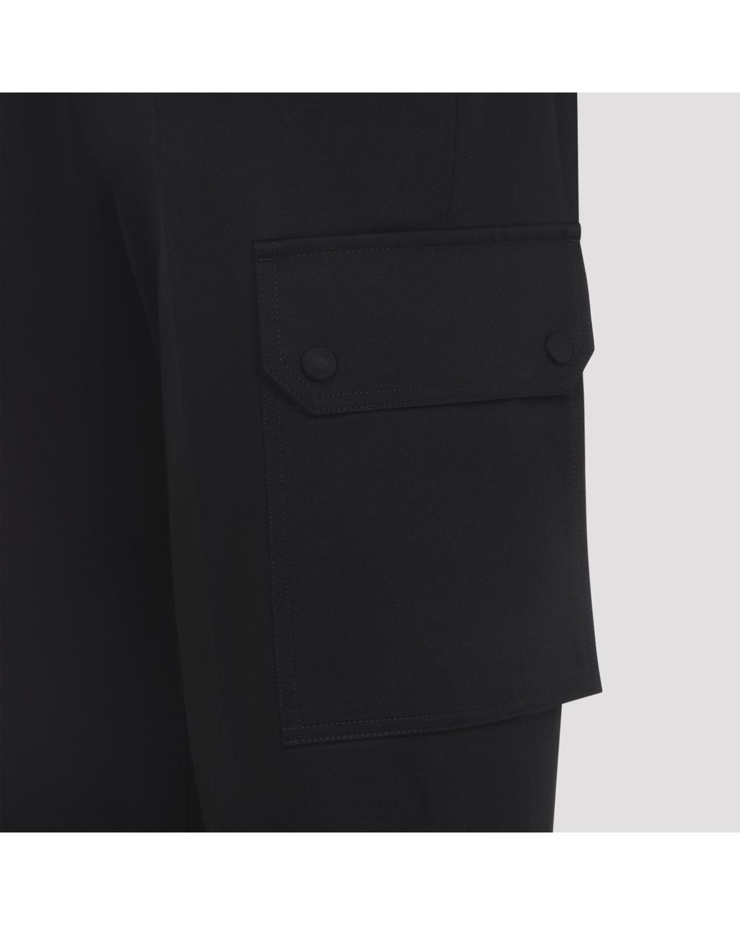 Givenchy Black Straight-Leg Cargo Pants for men