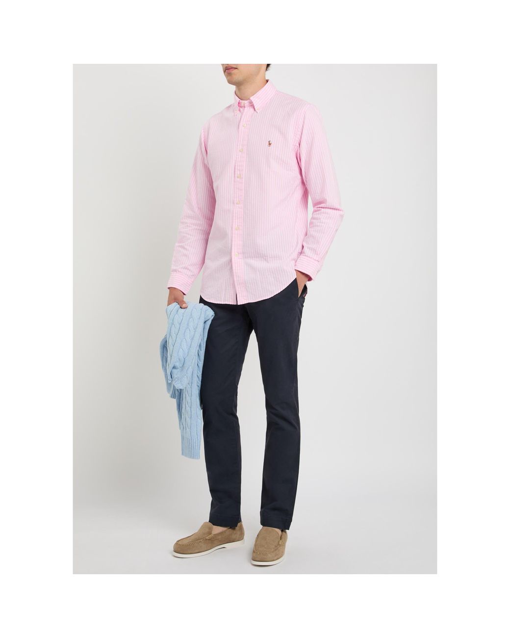 Polo Ralph Lauren Blue Nine-Inch Trousers for men