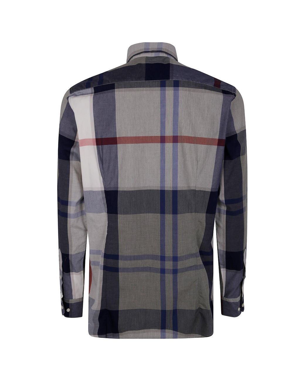 Barbour Blue Long-Sleeved Shirt for men