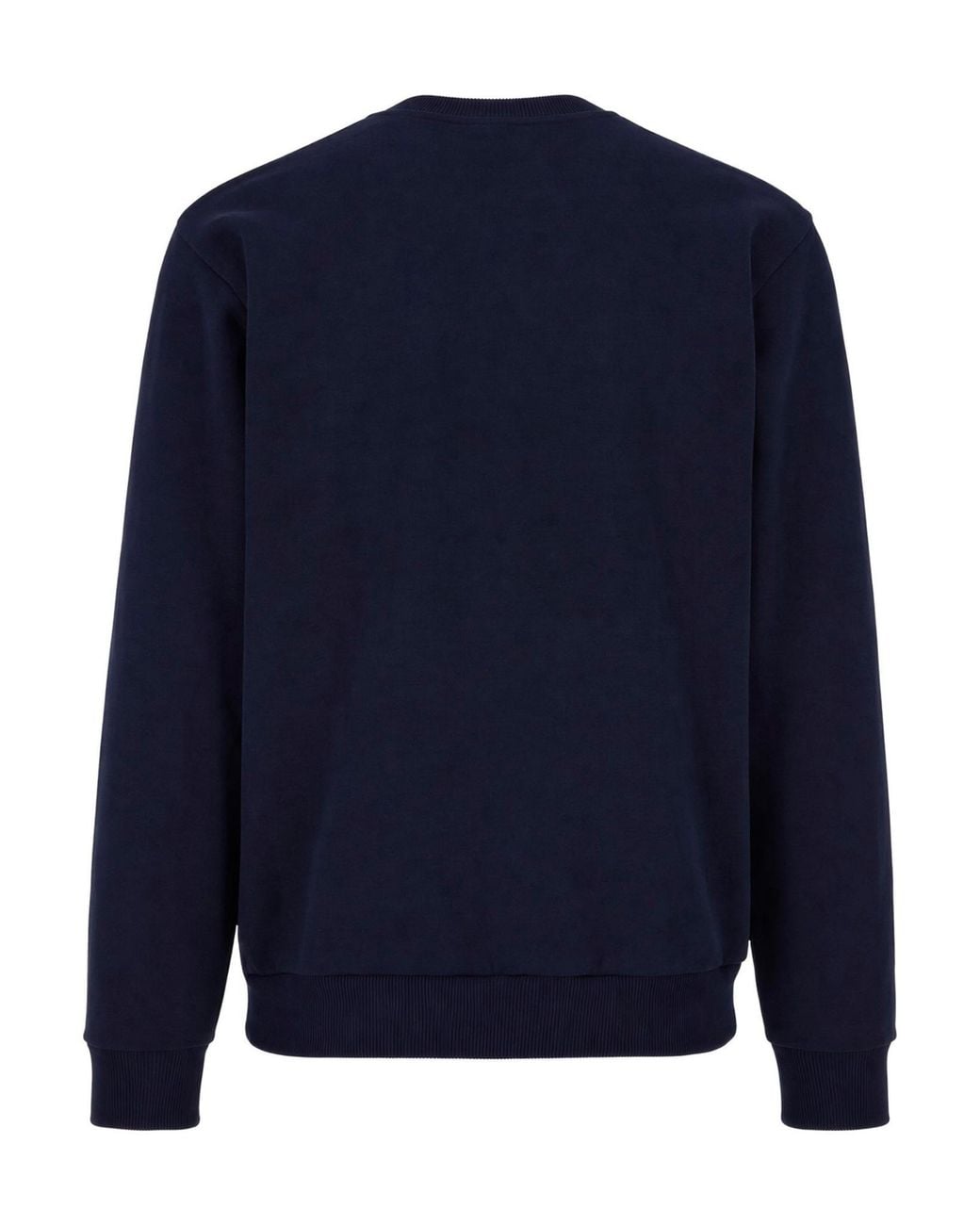 Lacoste Blue Logo Crew Neck Sweatshirt for men