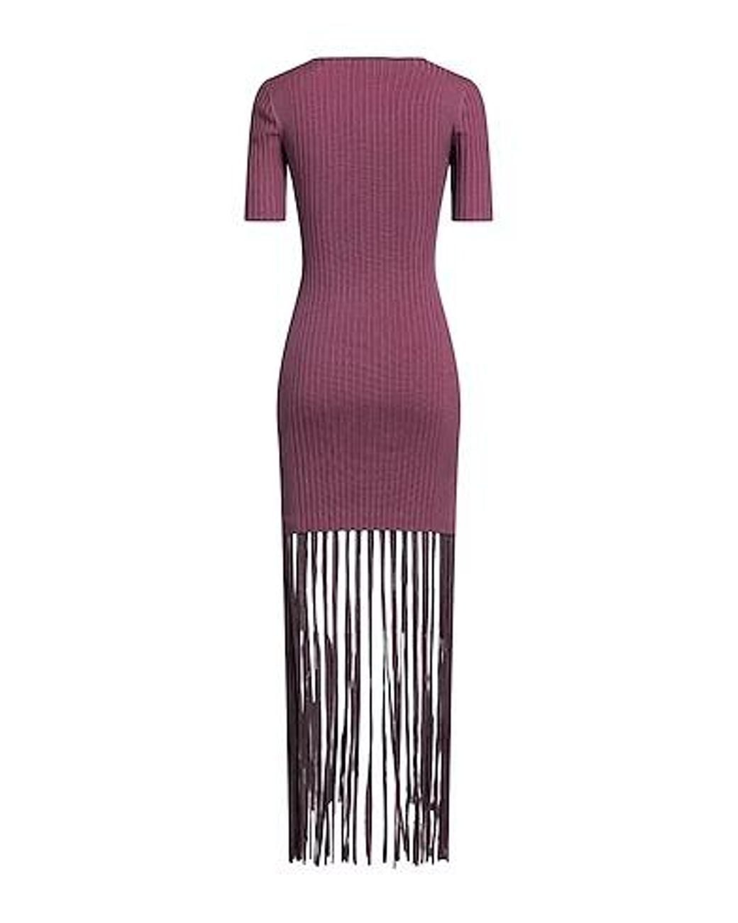 Ganni Purple Sheath Dresses