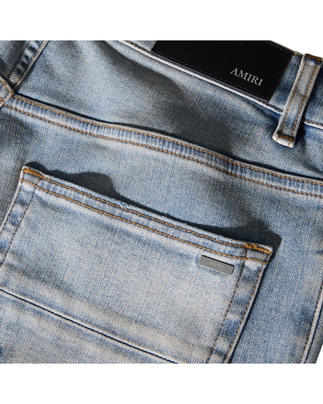 Amiri Blue Slim-Fit Jeans for men