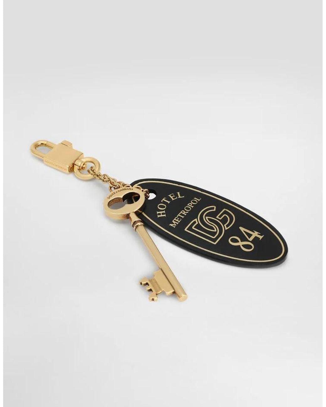 Dolce & Gabbana Metallic Hotel Metropol Keyring