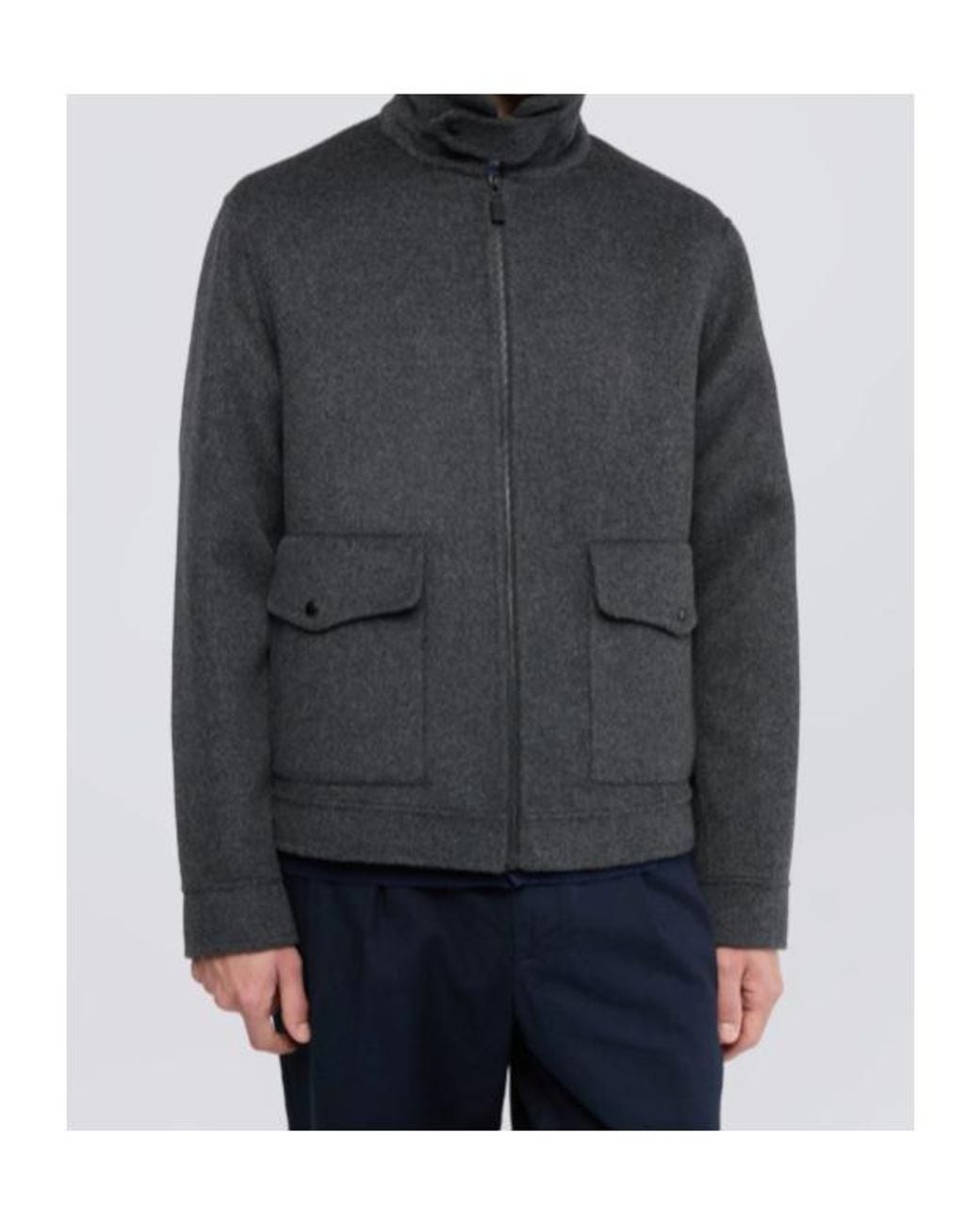 Aspesi Black Long-Sleeve Jacket for men