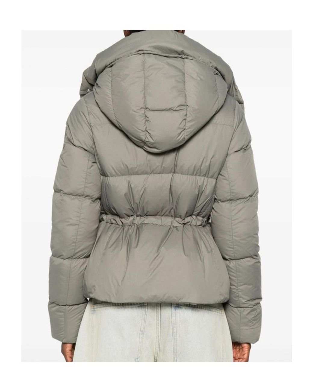 Canada Goose Gray Puffer Jacket 'Mongomery'