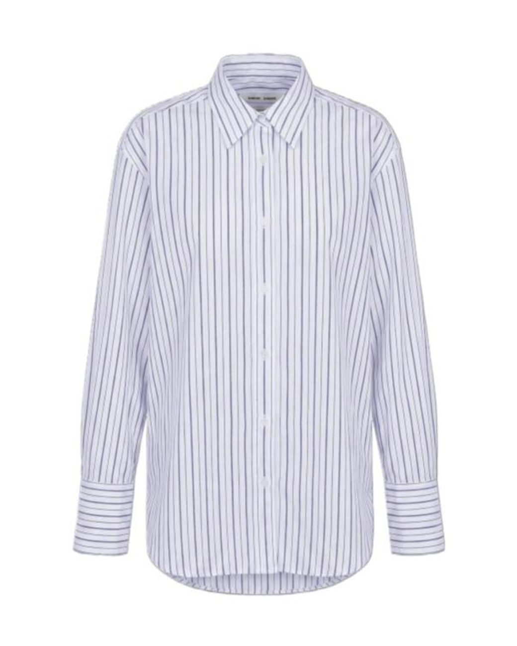 Samsøe & Samsøe White Samsøe Samsøe Salovas Striped Shirt