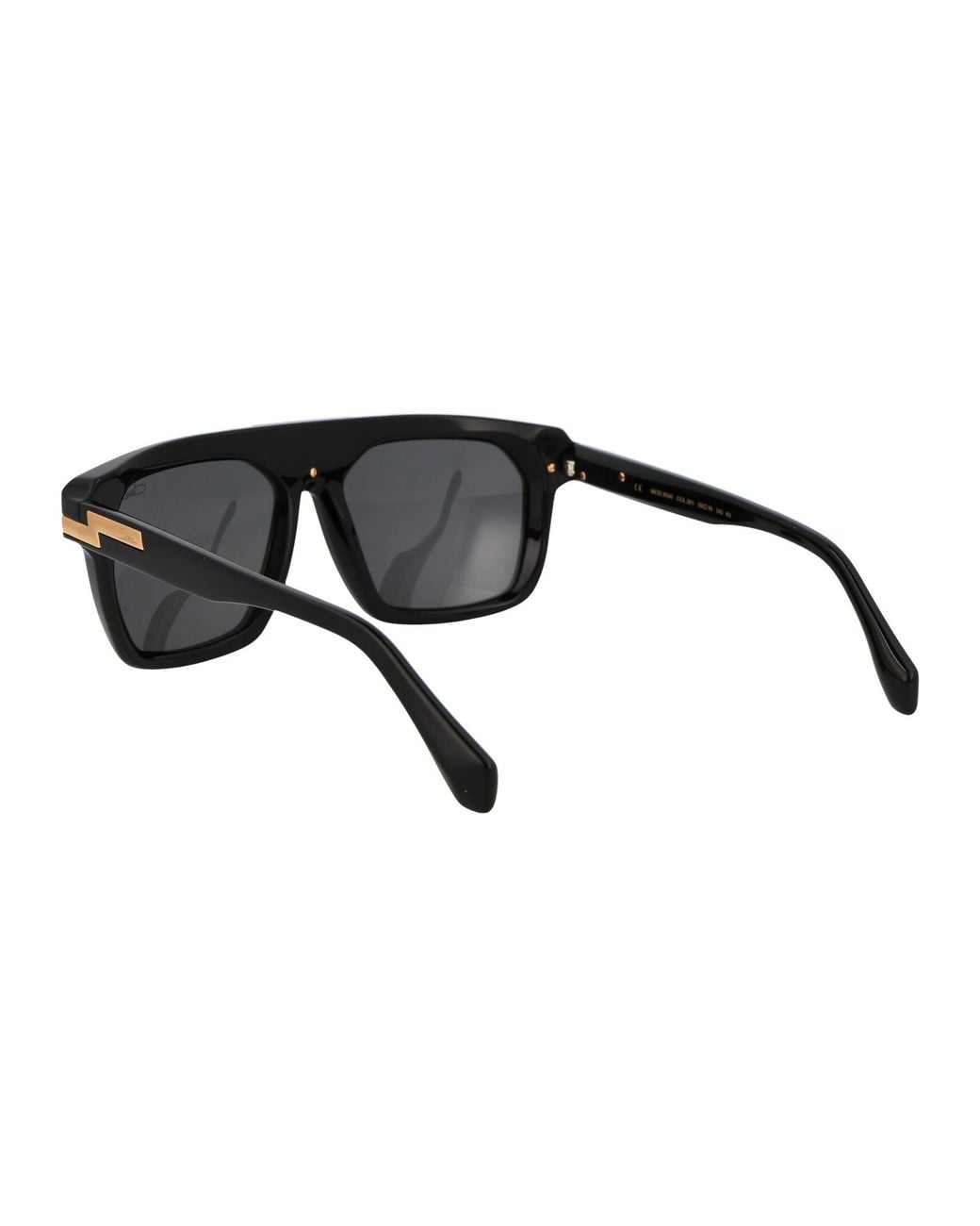 Cazal Black Shield-Frame Sunglasses for men