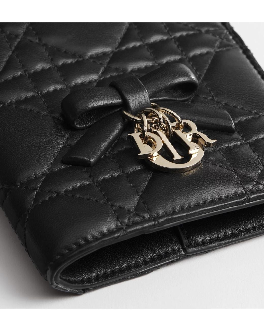 Dior Black Lady Passport Cover