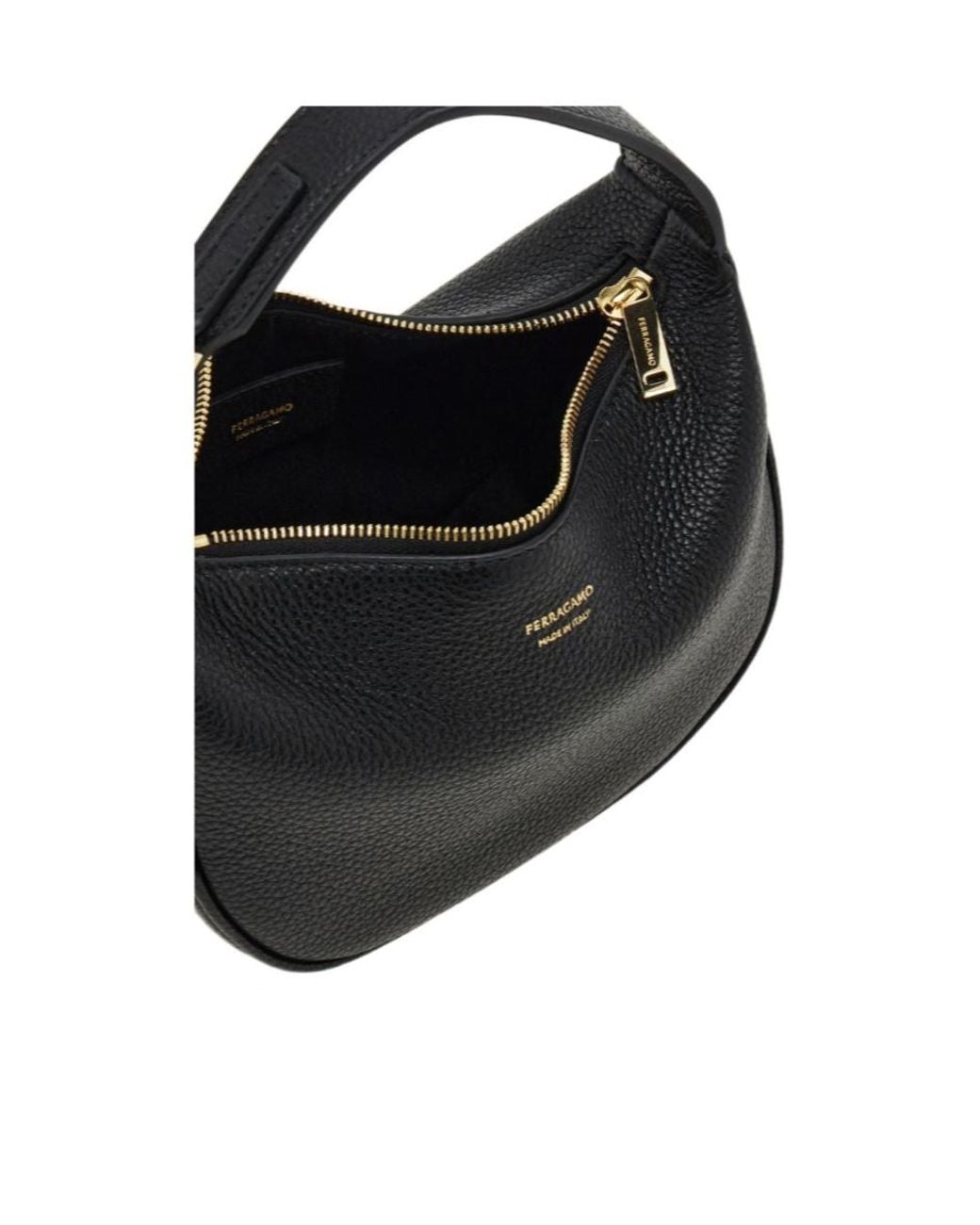 Ferragamo Black Ferragamo North-South Hobo Bag