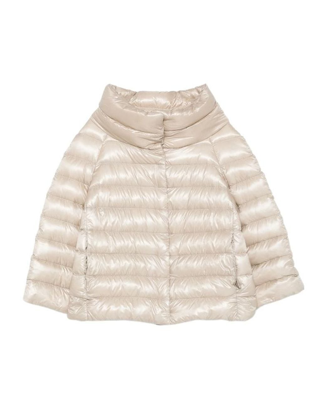 Herno Natural Quilted Down Jacket