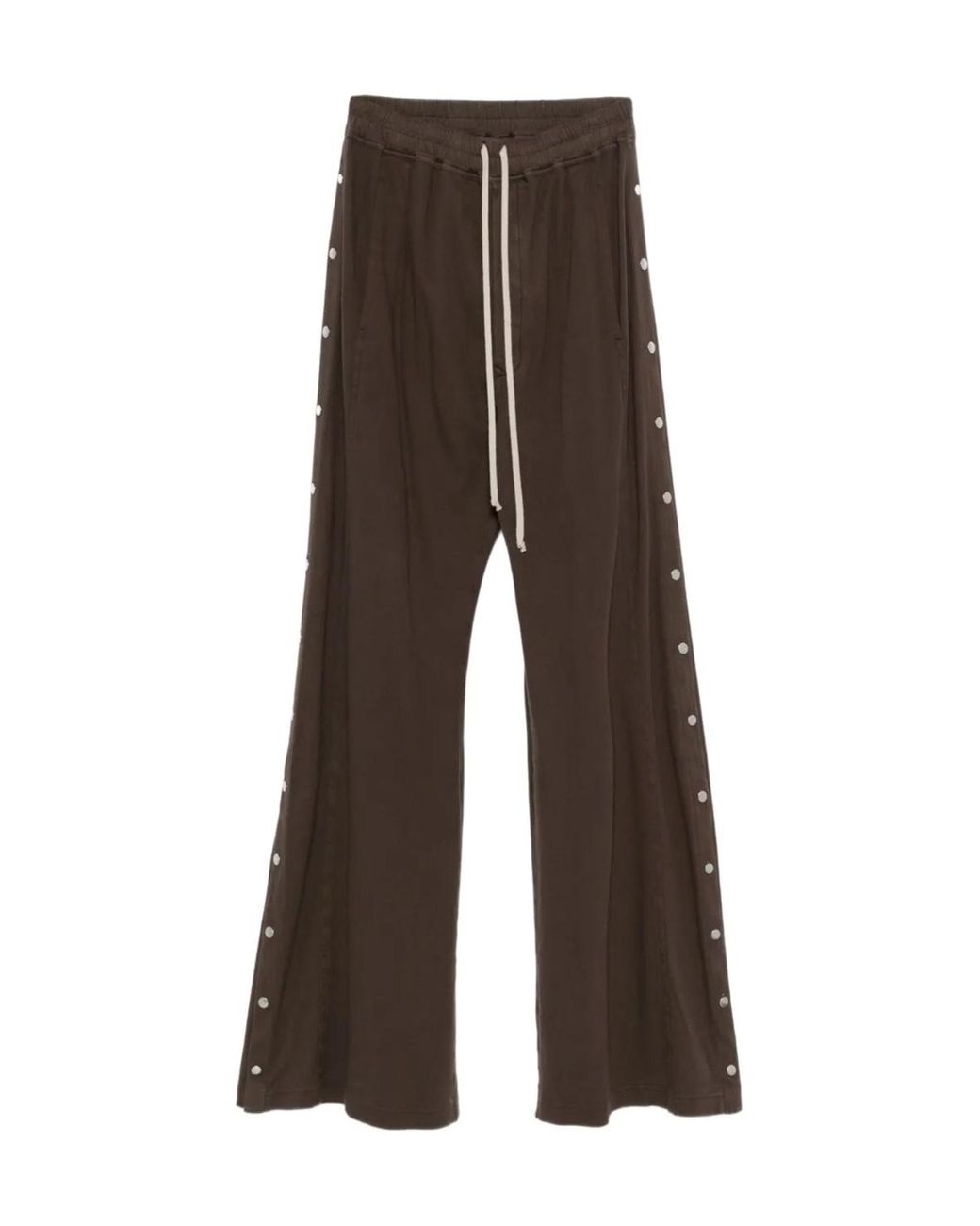Rick Owens Brown Pocket Detail Wide-Leg Trousers for men