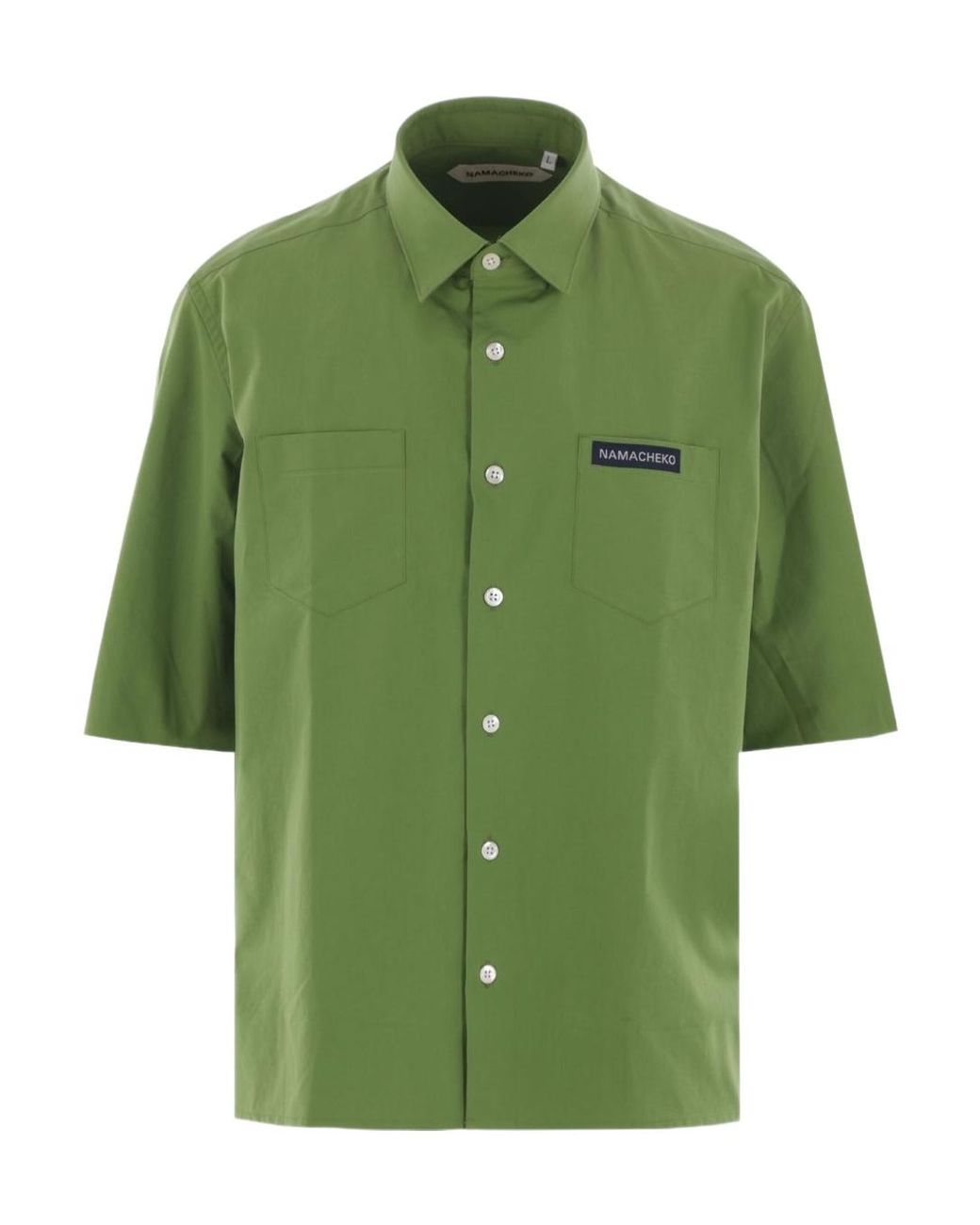 NAMACHEKO Green Guardia Shirt for men