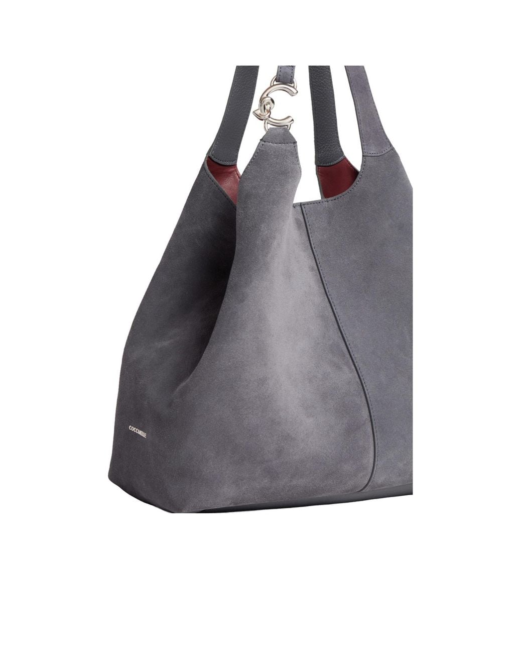 Coccinelle Gray C-Easy Large Tote Bag