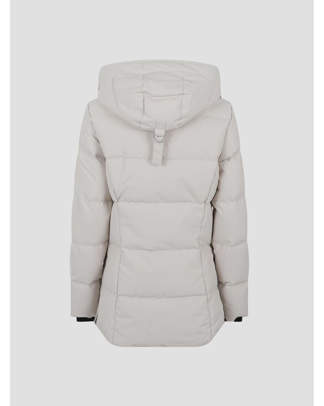 Moose Knuckles Natural Cloud 3Q Sh Hooded Puffer Coat