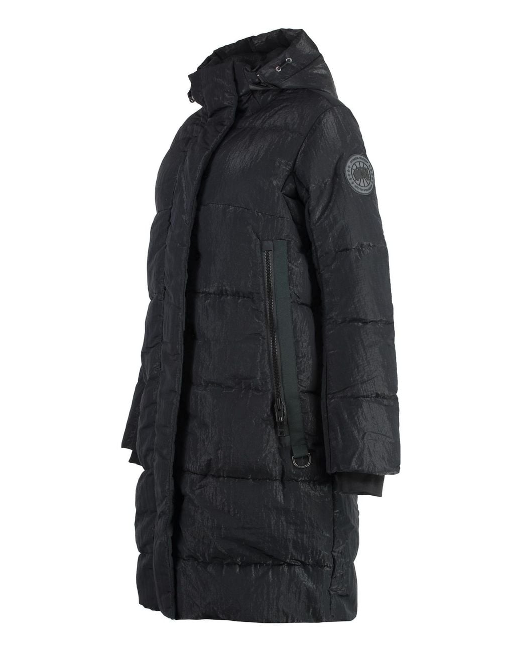 Canada Goose Black Byward Shiny Crinkle Parka