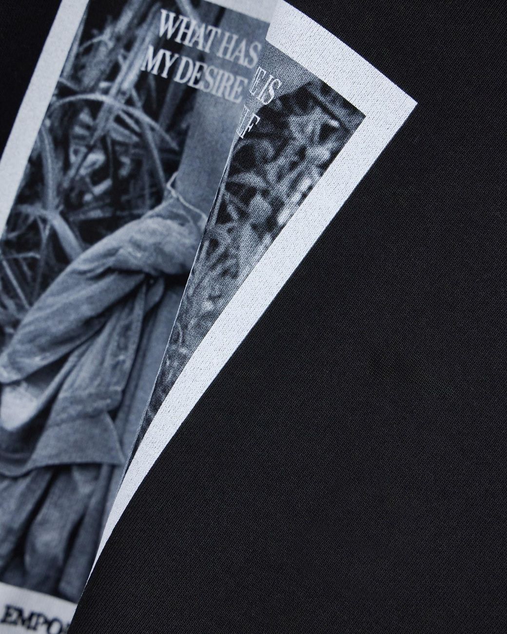Emporio Armani Blue Signature Capsule Graphic-Print Sweatshirt for men