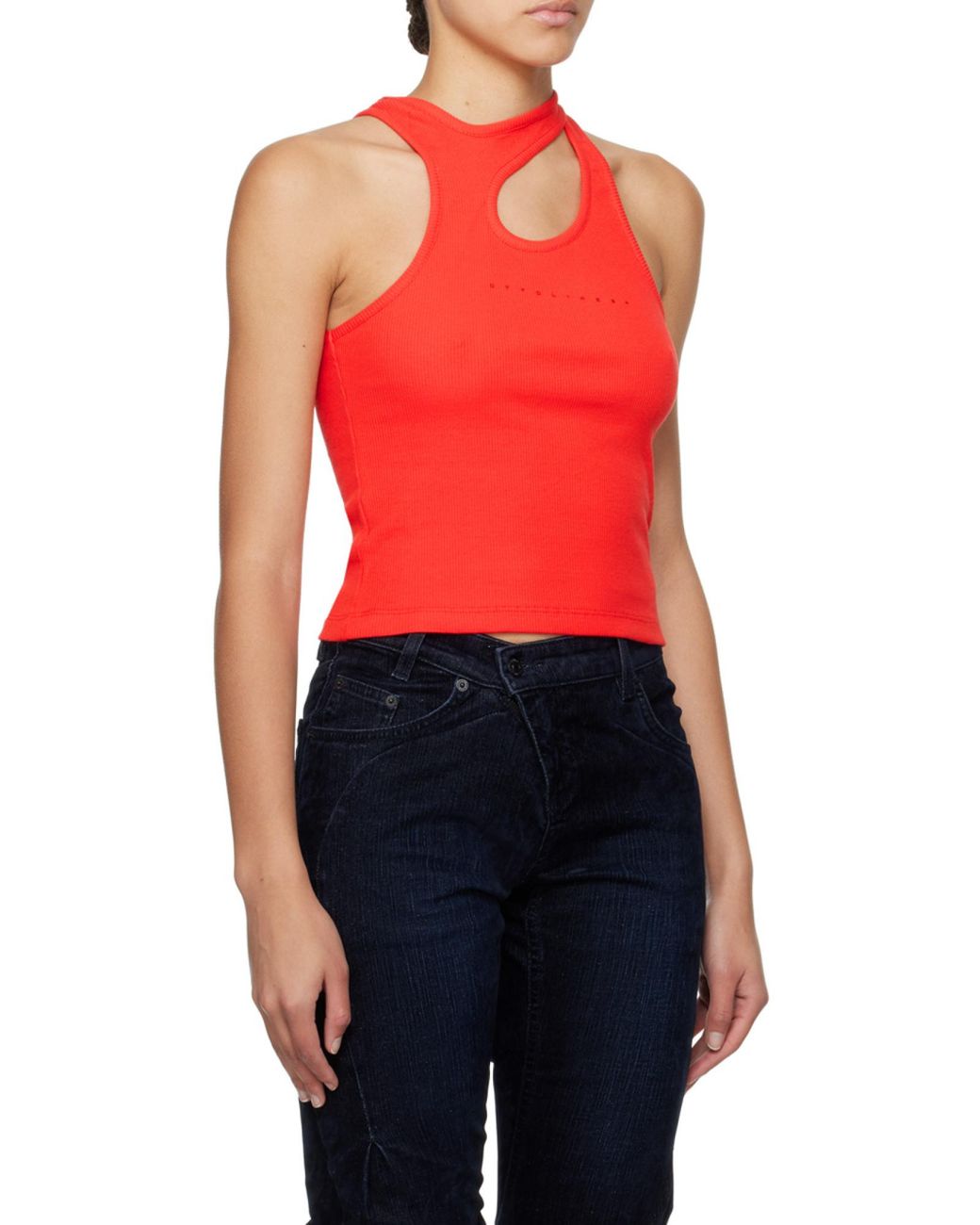 OTTOLINGER Red Rib Knitted Vest