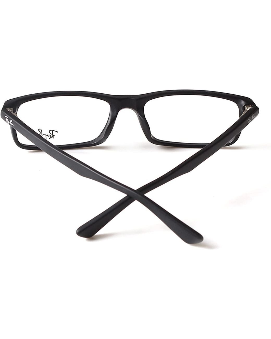 Ray-Ban White Logo Clear Lens Glasses for men
