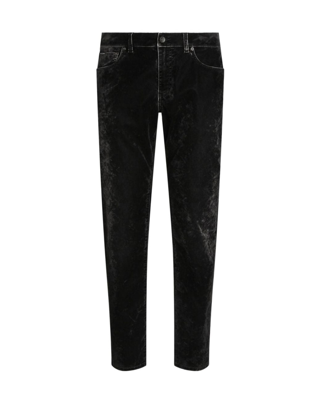 Dolce & Gabbana Black Jeans With Belt Loops for men