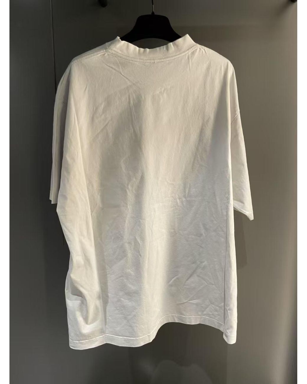 【送料込 BALENCIAGA★Airport Tag Tシャツ Balenciaga Airport Tag T-Shirt Medium Fit in Black for Men
