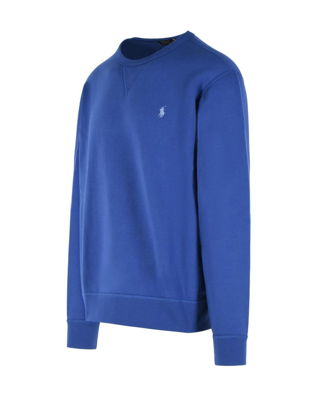 Polo Ralph Lauren Blue Pony Embroidered Crewneck Sweatshirt for men