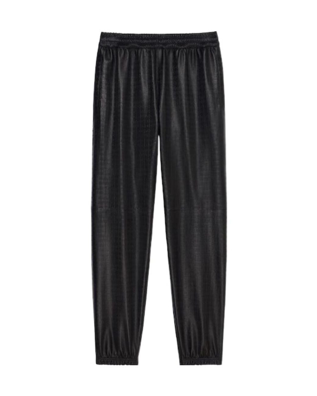 Givenchy Black 4G Embossed Pants for men