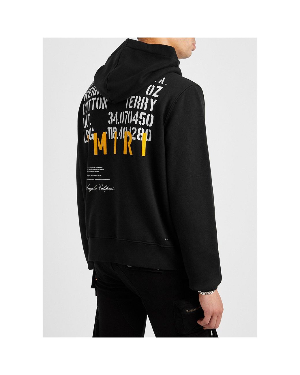 Amiri Black Printed Sweatshirt for men