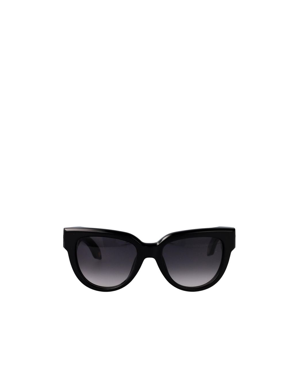 Roberto Cavalli Black Snake-Detail Cat-Eye Sunglasses
