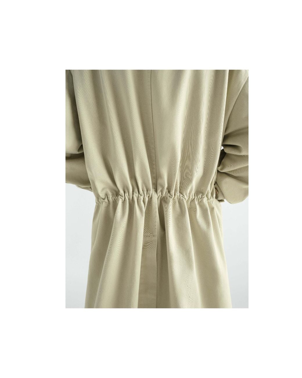 Lemaire White Military Parka for men